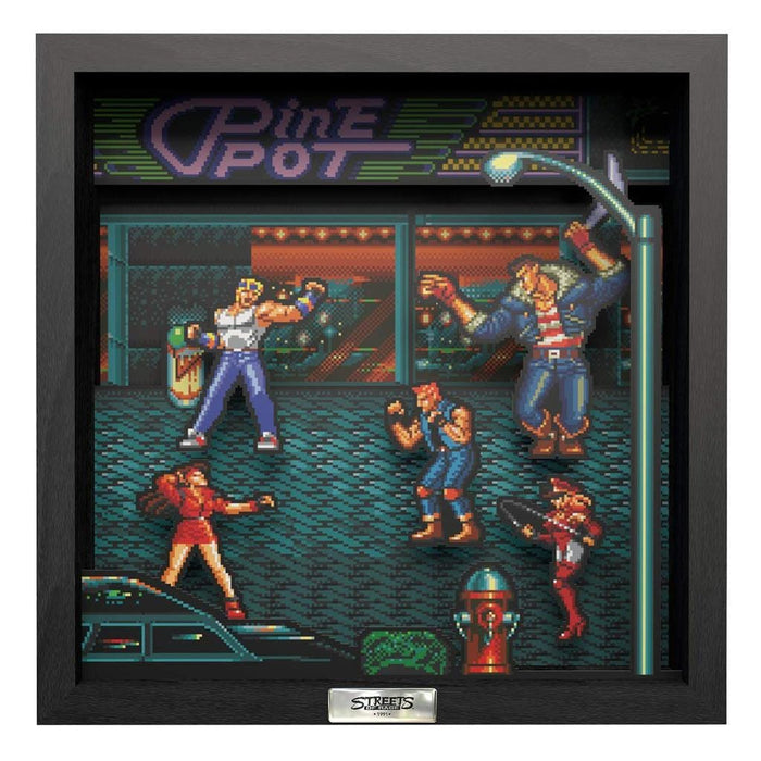 Streets of Rage Pixel Frame (9x9") [Discontinued] by Pixel Frames - The Pi Hut