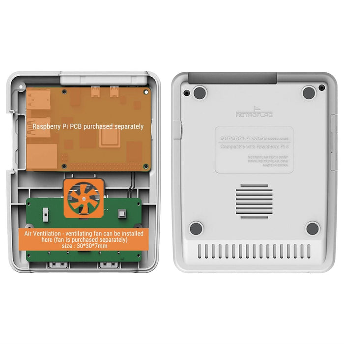 SUPERPi 4 Case for Raspberry Pi 4 by RetroFlag - The Pi Hut