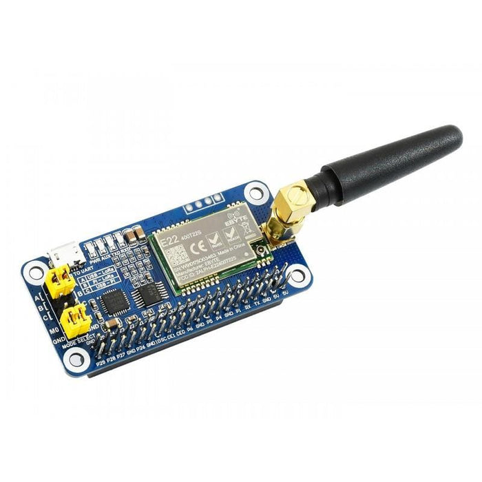 SX1268 LoRa HAT for Raspberry Pi (433MHz) by Waveshare - The Pi Hut