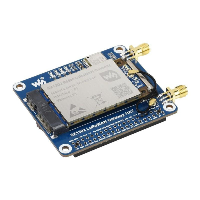 SX1302 LoRaWAN Gateway HAT for Raspberry Pi [Discontinued] by Waveshare - The Pi Hut