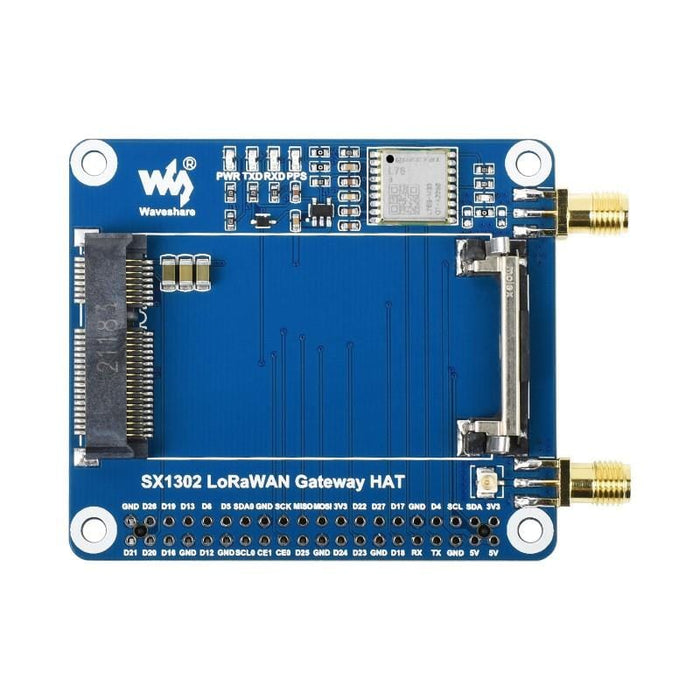 SX1302 LoRaWAN Gateway HAT for Raspberry Pi [Discontinued] by Waveshare - The Pi Hut