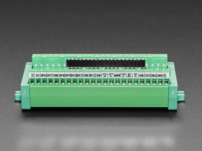 Terminal Block Breakout Module for Raspberry Pi Pico (Screw Mount Version) by The Pi Hut - The Pi Hut