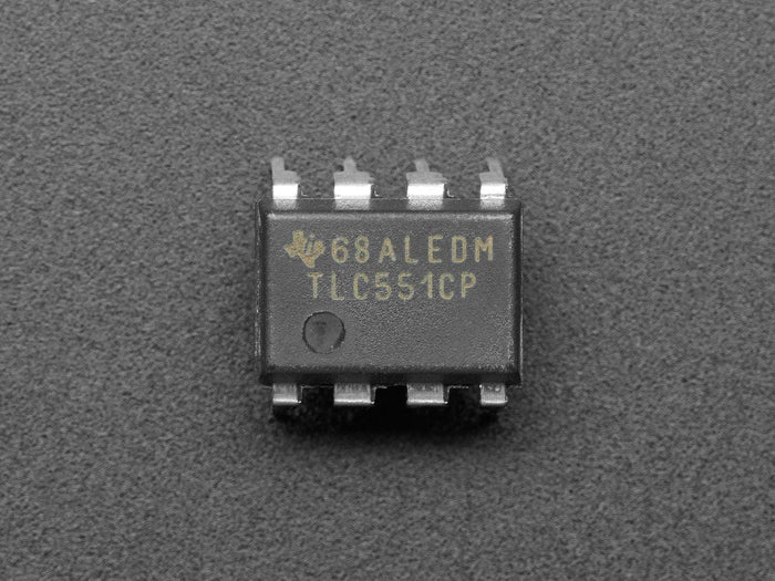 TLC551 IC Timer - CMOS 555 with 1V to 15V power, up to 1.8MHz (TLC551CP) by The Pi Hut - The Pi Hut