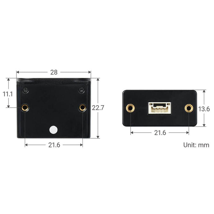 TOF (Time Of Flight) Laser Range Sensor (B) [Discontinued] by Waveshare - The Pi Hut