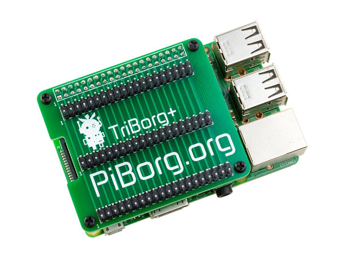 TriBorg Plus - Raspberry Pi GPIO Triplicator (40 Pin), Soldered [Discontinued] by PiBorg - The Pi Hut
