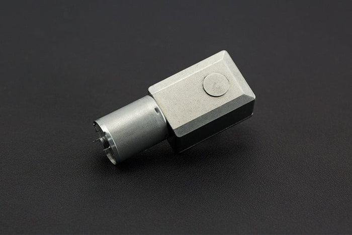 Turbo Metal Gear Worm Motor (6V 160RPM 2.8kg/cm) by The Pi Hut - The Pi Hut