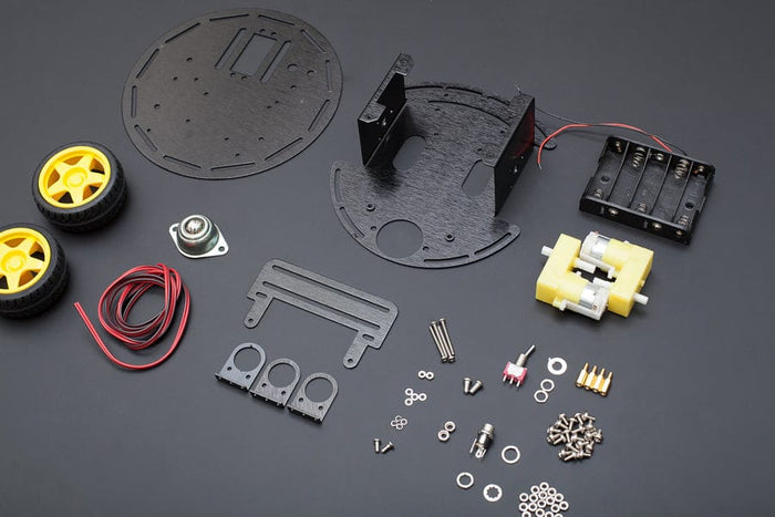 Turtle: 2WD Mobile Robot Platform for Arduino [Discontinued] by DFRobot - The Pi Hut