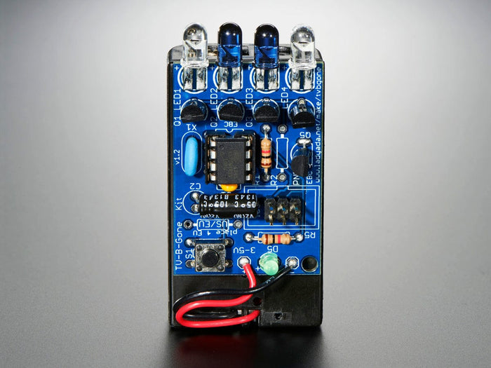 TV-B-Gone Kit (Universal  v1.2) by Adafruit - The Pi Hut