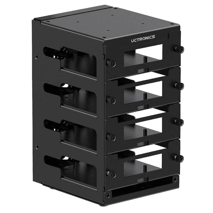SSD Cluster Case for Raspberry Pi by Uctronics - The Pi Hut