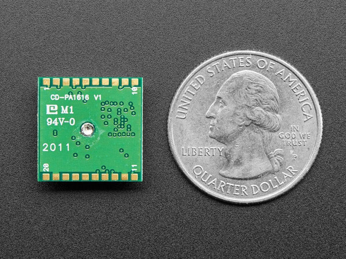 Ultimate GPS Module PA1616D - 66 channel w/10 Hz updates (MTK3333 Chipset) by Adafruit - The Pi Hut