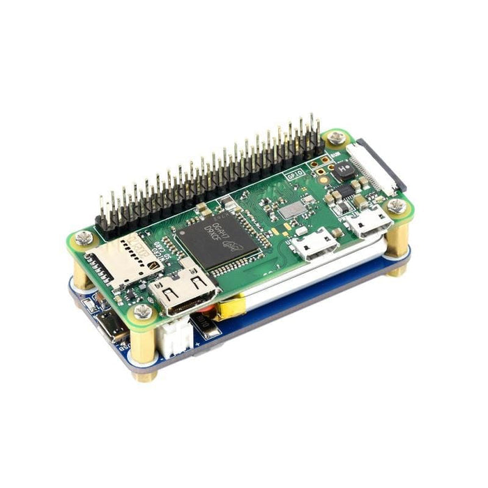 Uninterruptible Power Supply UPS HAT For Raspberry Pi Zero by Waveshare - The Pi Hut