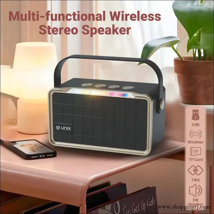 UNIX Recto XB-U22 Multi-Function Wireless Stereo Speaker