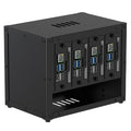 Upgraded Complete Enclosure for Raspberry Pi Clusters [Discontinued] by Uctronics - The Pi Hut