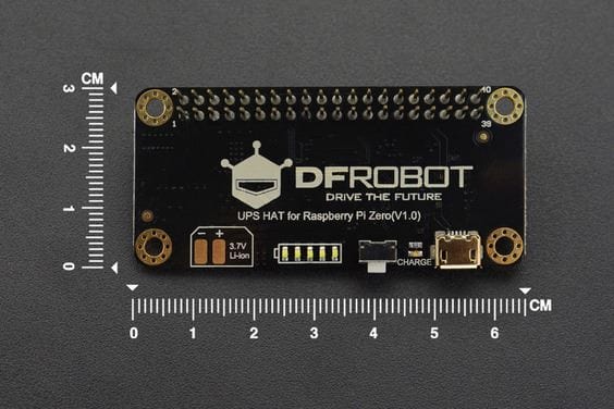 UPS HAT for Raspberry Pi Zero [Discontinued] by DFRobot - The Pi Hut