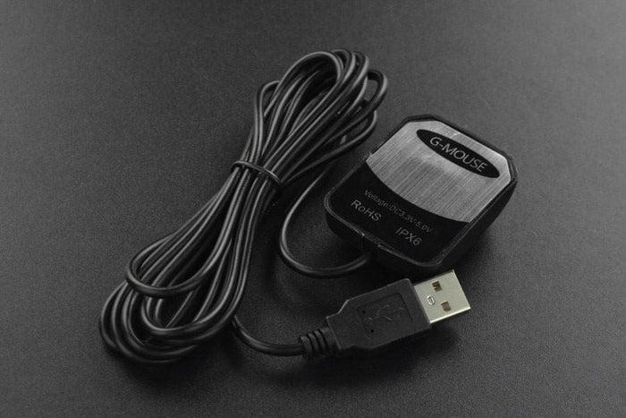 USB GPS Receiver with 2m Extension Cable by DFRobot - The Pi Hut