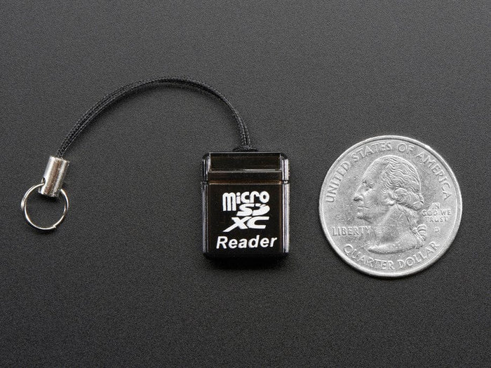 USB MicroSD Card Reader/Writer - microSD / microSDHC / microSDXC by The Pi Hut - The Pi Hut