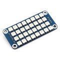 Waveshare - RGB LED pHAT (4 x 8) by Waveshare - The Pi Hut