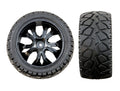 Wheel Pair in Black (105mm x 50mm) [Discontinued] by ModMyPi - The Pi Hut