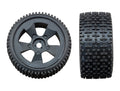 Wheel Pair in Black GIANT (148mm x 70mm) [Discontinued] by ModMyPi - The Pi Hut