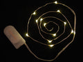 Wire Light LED Strand - 10 Warm White LEDs + Coin Cell Holder [Discontinued] by The Pi Hut - The Pi Hut