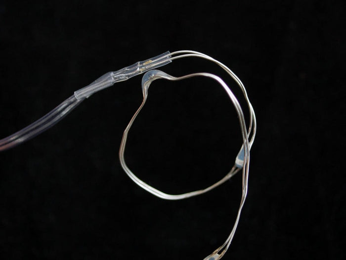 Wire Light LED Strand - 10 Warm White LEDs + Coin Cell Holder [Discontinued] by The Pi Hut - The Pi Hut