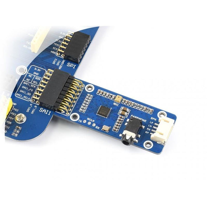 WM8960 Stereo CODEC Audio Module (Play/Record) by Waveshare - The Pi Hut