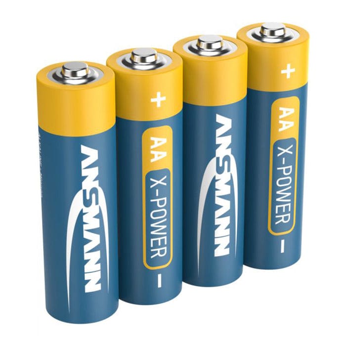 X-Power 1.5V AA Alkaline Batteries (4-Pack) by ANSMANN - The Pi Hut
