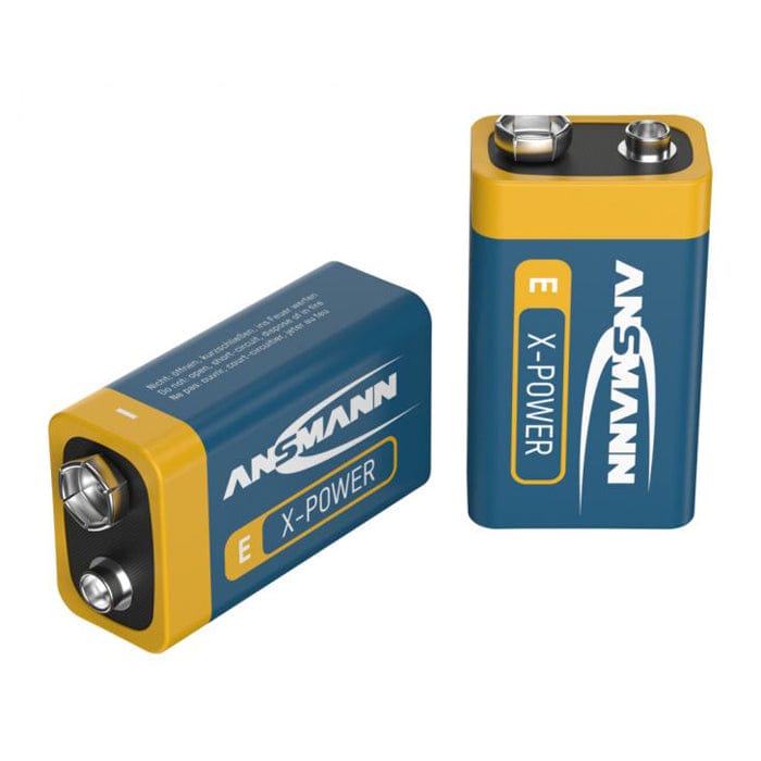 X-Power 9V 6LR61 Alkaline Battery by ANSMANN - The Pi Hut