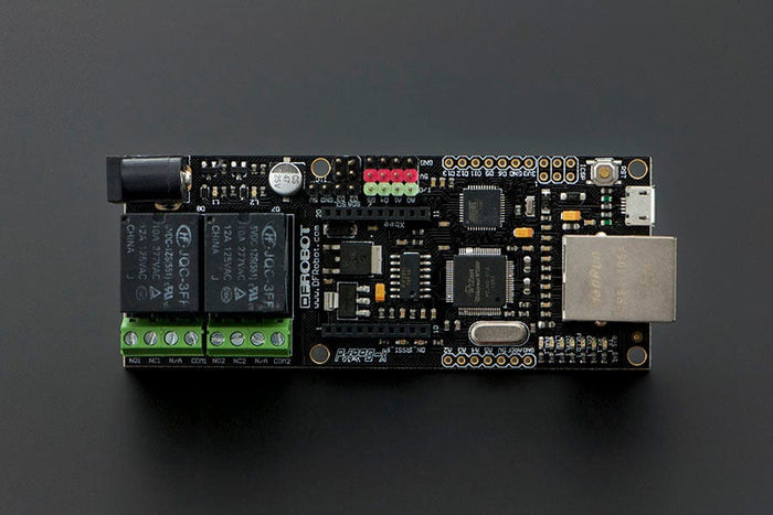 Xboard Relay - An Ethernet Controllered Relay by DFRobot - The Pi Hut