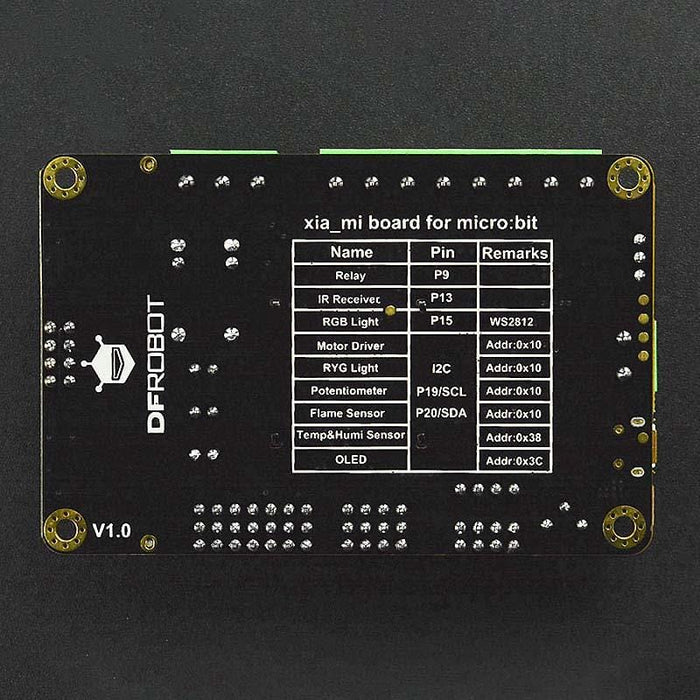 Xia Mi Multi-functional Expansion Board for micro:bit V2 by DFRobot - The Pi Hut