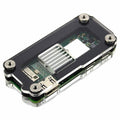 Zebra Zero Heatsink Raspberry Pi Zero 2 Case - Black Ice by C4 Labs - The Pi Hut