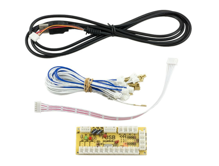 Zero Delay Arcade USB Encoder & Wire Set [Discontinued] by The Pi Hut - The Pi Hut